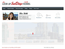 Tablet Screenshot of lookupsandiegohomes.com